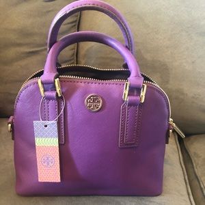 Tory Burch Saffiano Zip Purse
